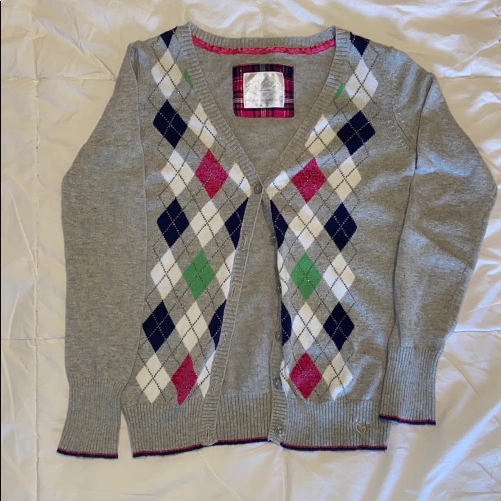 Justice cardigan size 10